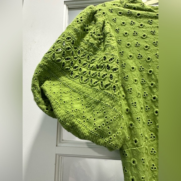 Free People Green Mini Dress - Picture 5 of 9